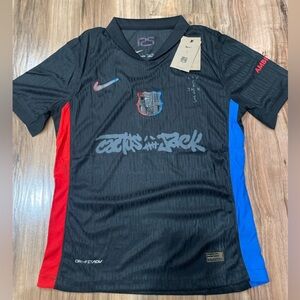 Barcelona X Travis Scott Collab Jersey Limited Edition